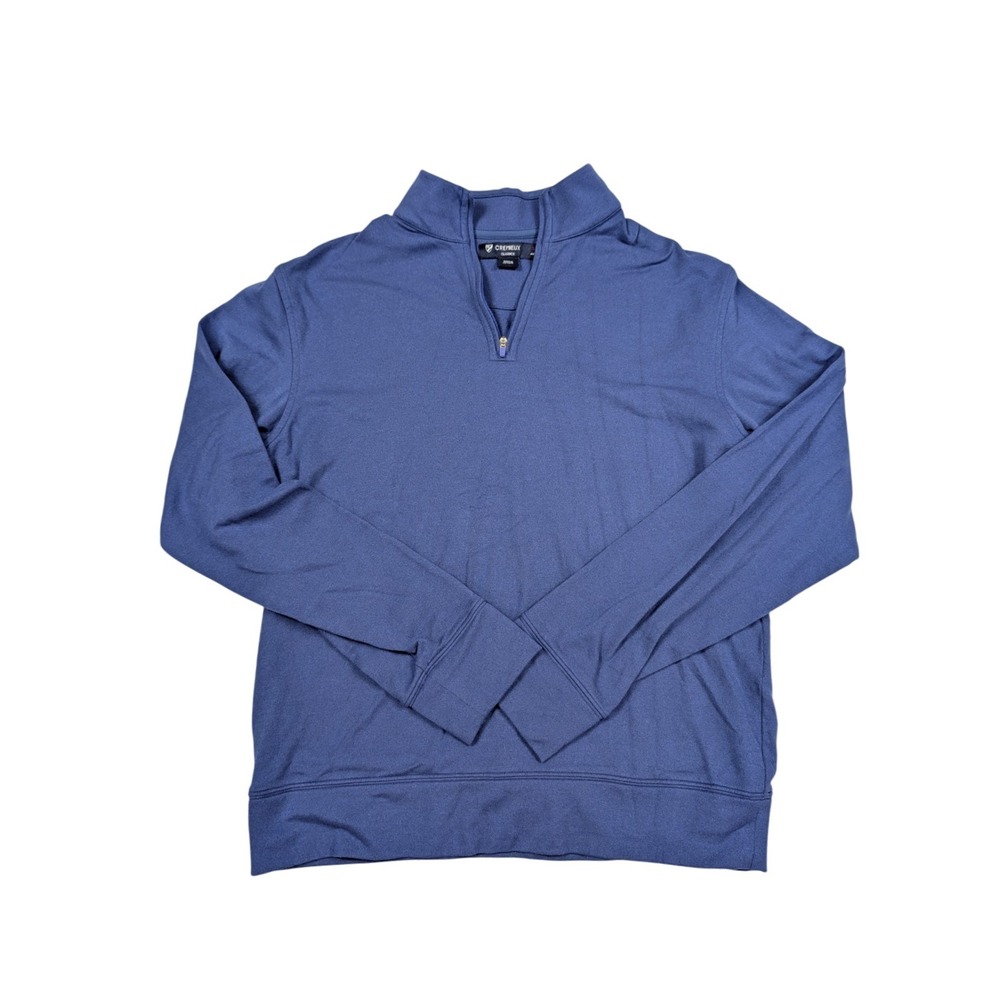 Daniel Cremieux Classics Performance Blue 1/4 Zip Pullover Sweater Mens Size S‎